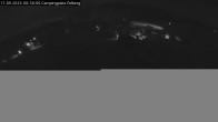 Archived image Webcam Ödberg: Camp site near Lake Tegernsee 23:00