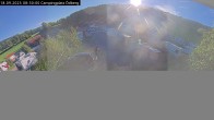 Archived image Webcam Ödberg: Camp site near Lake Tegernsee 07:00