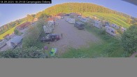 Archived image Webcam Ödberg: Camp site near Lake Tegernsee 17:00