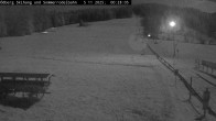 Archived image Webcam T-bar Ödberg 23:00