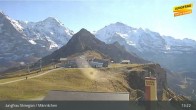Archiv Foto Webcam Wengen: Bergstation Männlichen 19:00