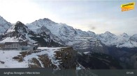 Archiv Foto Webcam Wengen: Bergstation Männlichen 06:00