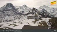 Archiv Foto Webcam Wengen: Bergstation Männlichen 10:00