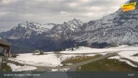 Archiv Foto Webcam Wengen: Bergstation Männlichen 12:00