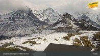 Archiv Foto Webcam Wengen: Bergstation Männlichen 14:00