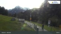 Archiv Foto Webcam Klosters: Monbiel Parkplatz 08:00