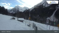 Archived image Webcam Klosters Monbiel Car Park 08:00
