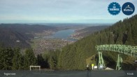 Archived image Webcam Wallbergbahn by Lake Tegernsee (1635m) 10:00