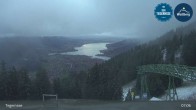 Archived image Webcam Wallbergbahn by Lake Tegernsee (1635m) 06:00