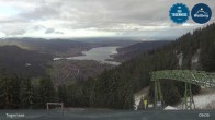 Archived image Webcam Wallbergbahn by Lake Tegernsee (1635m) 08:00
