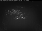 Archiv Foto Webcam Laber Bergbahn: Blick nach Oberammergau 03:00