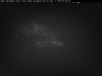 Archiv Foto Webcam Laber Bergbahn: Blick nach Oberammergau 23:00