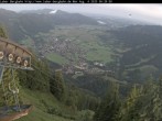 Archiv Foto Webcam Laber Bergbahn: Blick nach Oberammergau 05:00