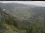 Archiv Foto Webcam Laber Bergbahn: Blick nach Oberammergau 07:00