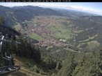 Archived image Webcam Laber mountain lift 13:00
