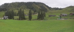 Archiv Foto Webcam Almenwelt Lofer: Panorama Loferer Alm 08:00