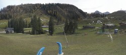 Archiv Foto Webcam Almenwelt Lofer: Panorama Loferer Alm 13:00