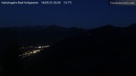 Archived image Webcam Haitzingalm at Bad Hofgastein Ski Resort 19:00