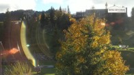 Archived image Webcam Asitz Kabinenbahn intermediate station 17:00