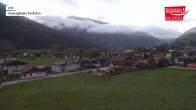 Archived image Webcam Wildkogel Ski Resort: Top station Frühmesserbahn lift 2150m 05:00