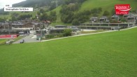 Archived image Webcam Wildkogel Ski Resort: Top station Frühmesserbahn lift 2150m 09:00