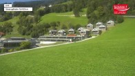 Archived image Webcam Wildkogel Ski Resort: Top station Frühmesserbahn lift 2150m 11:00