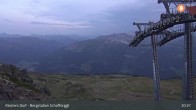 Archived image Webcam Klosters - Schaffürggli Top Station 04:00