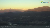 Archived image Webcam Lugano - Paradiso / Monte San Salvatore 01:00