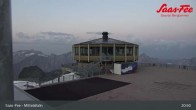 Archiv Foto Webcam Saas-Fee - Mittelallalin 00:00