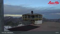 Archived image Webcam Saas-Fee: Mitelallalin 18:00