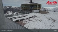 Archiv Foto Webcam Saas-Fee - Mittelallalin 10:00