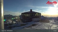 Archived image Webcam Saas-Fee: Mitelallalin 07:00