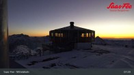 Archived image Webcam Saas-Fee: Mitelallalin 06:00