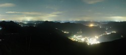 Archived image Webcam Zwölferhorn: Top Station 23:00