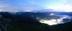 Archived image Webcam Zwölferhorn: Top Station 03:00