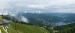 Archiv Foto Webcam Zwölferhorn - Bergstation 09:00