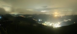 Archiv Foto Webcam Zwölferhorn - Bergstation 23:00