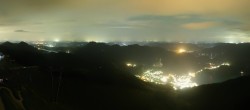 Archiv Foto Webcam Zwölferhorn - Bergstation 23:00