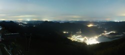 Archiv Foto Webcam Zwölferhorn - Bergstation 01:00
