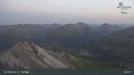 Archived image Webcam St Anton: Valluga mountain 04:00
