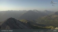 Archived image Webcam St Anton: Valluga mountain 07:00