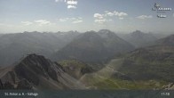 Archived image Webcam St Anton: Valluga mountain 10:00