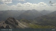 Archived image Webcam St Anton: Valluga mountain 12:00