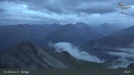 Archived image Webcam St Anton: Valluga mountain 00:00