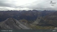 Archived image Webcam St Anton: Valluga mountain 09:00