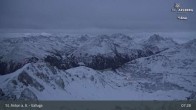 Archived image Webcam St Anton: Valluga mountain 06:00