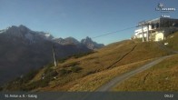 Archived image Webcam Galzig Top Station - St. Anton 08:00