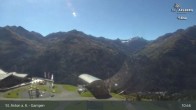 Archived image Webcam Mountain Restaurant Gampen / Top Station Gampenbahn 09:00
