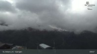 Archiv Foto Webcam St. Anton - Bergstation Gampenbahn 09:00