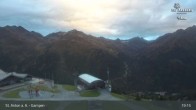 Archived image Webcam Mountain Restaurant Gampen / Top Station Gampenbahn 18:00